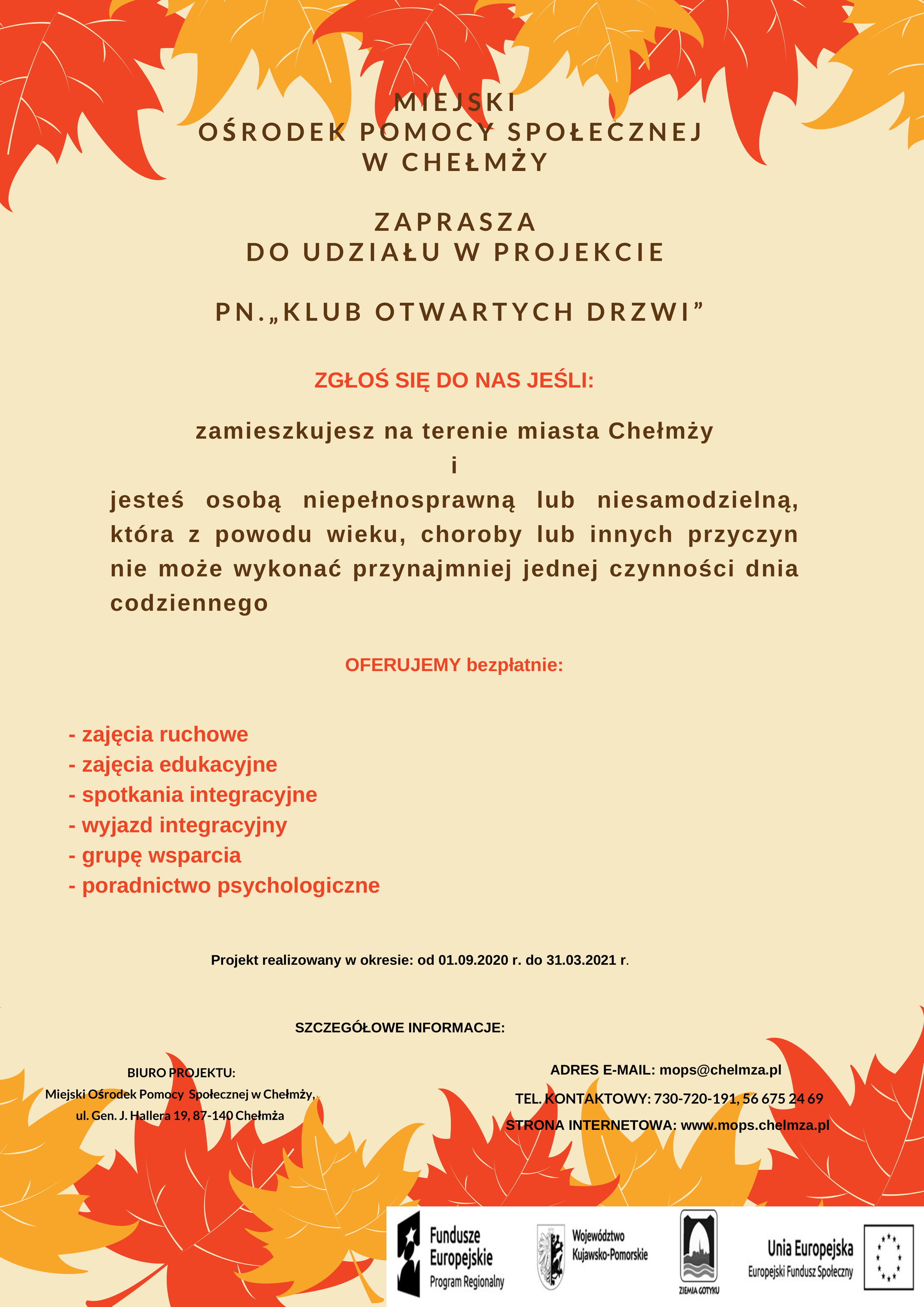 Jesień Liście Dożynki Plakat-1